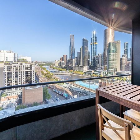 Aura2107, 2 Bedroom Apartment With Balcony, Stunning Yarra River And City Views Melbourne Exterior foto